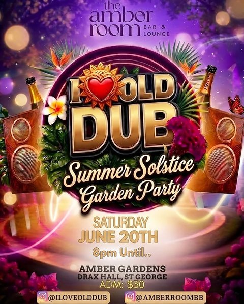 Event poster for I ❤️ OLD DUB – SUMMER SOLSTICE