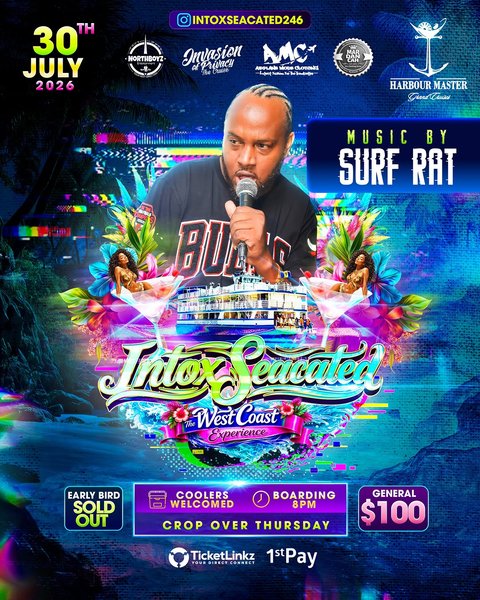 Event poster for Intox Seacated