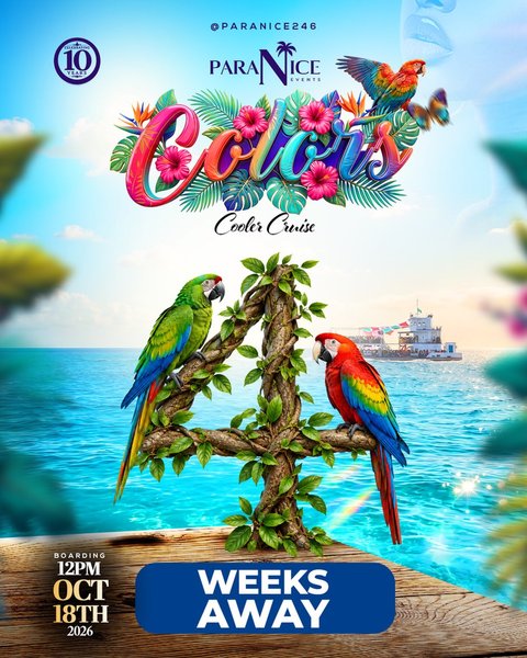 Event poster for Paranice Colors Cooler Cruise