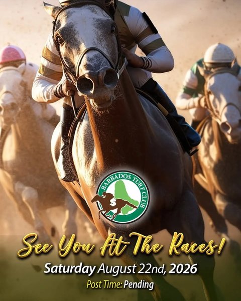 Event poster for Barbados Turf Club Races