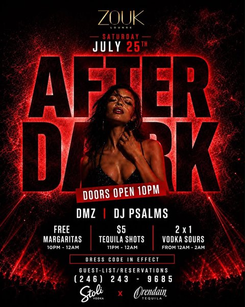 Event poster for After Dark