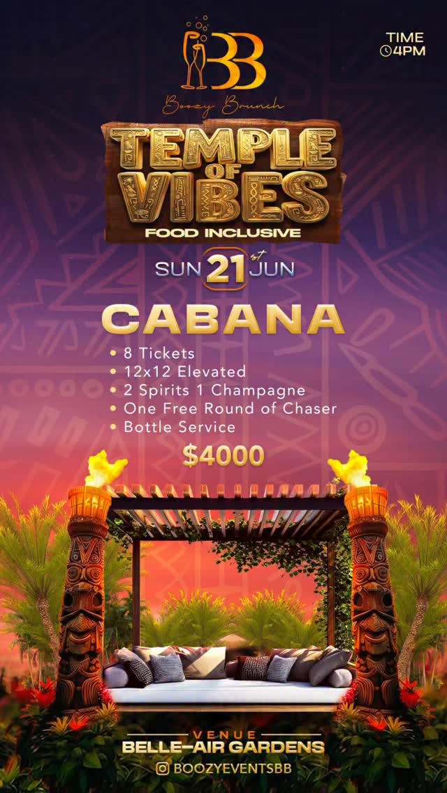 Event poster for Boozers