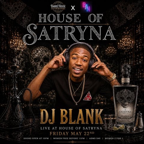 Event poster for House of Satryna