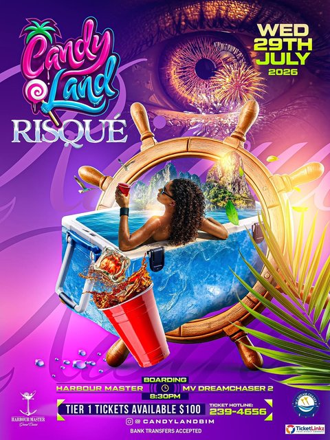 Event poster for Candy Land: Risqué