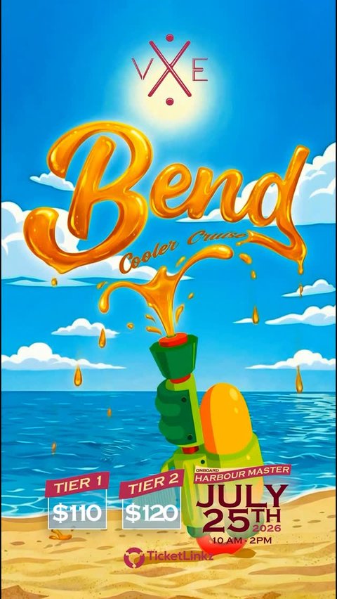 Event poster for Bend The Cruise