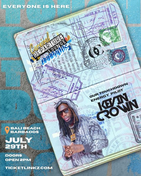Event poster for Touchdown Welcome Fete