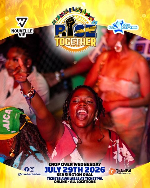 Event poster for RISE TOGETHER
