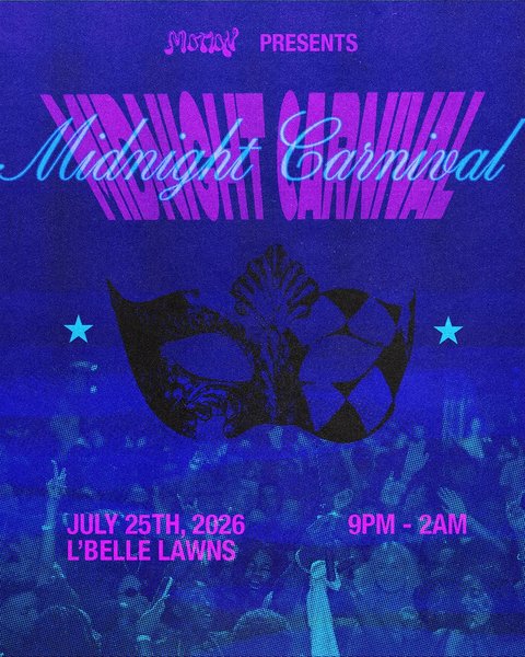 Event poster for Midnight Carnival