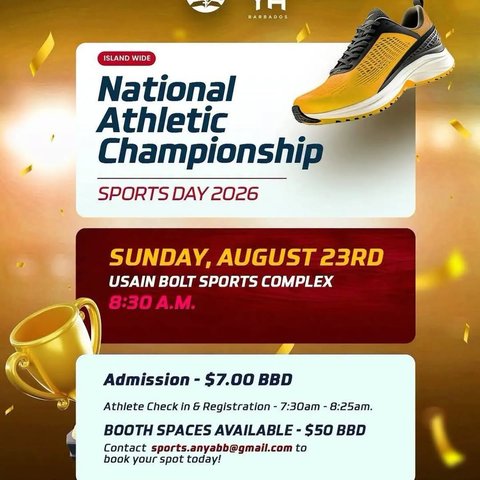 Event poster for National Athletic Championship
