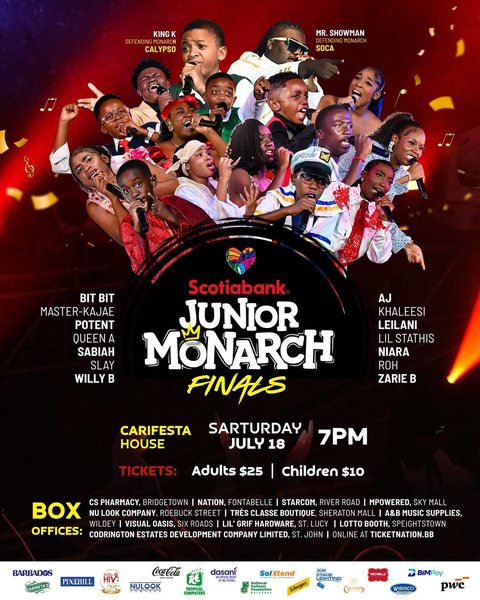 Event poster for 2026 Scotiabank Junior Monarch Finals