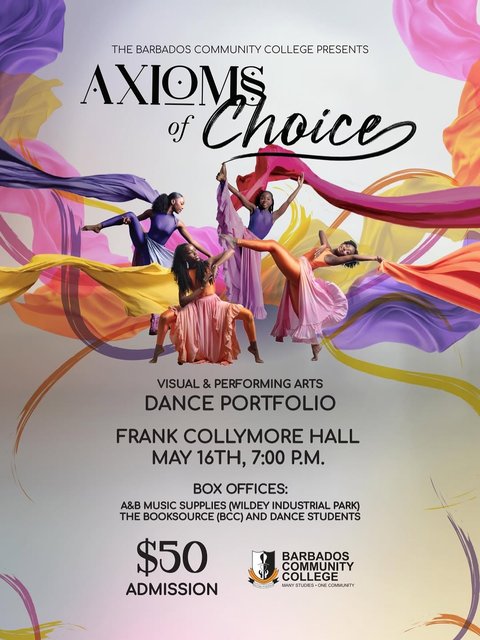 Event poster for AXIOMS OF CHOICE