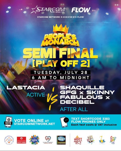 Event poster for People's Monarch Semi-Final Playoff #2