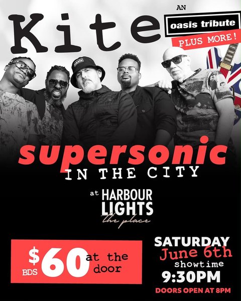 Event poster for Supersonic In The City: An Oasis Tribute