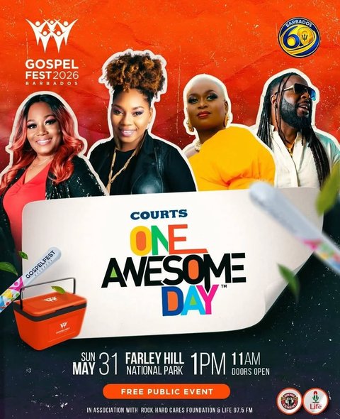 Event poster for Courts One Awesome Day