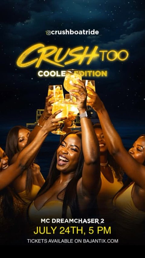 Event poster for CRUSH TOO