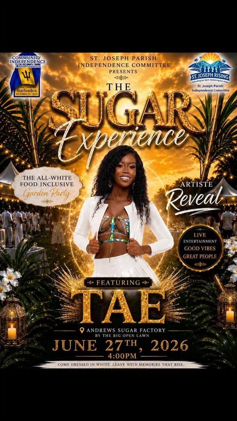 Event poster for The Sugar Experience