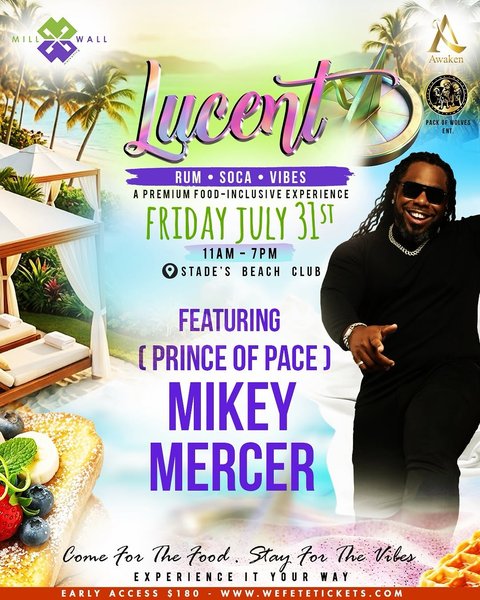 Event poster for Lucent