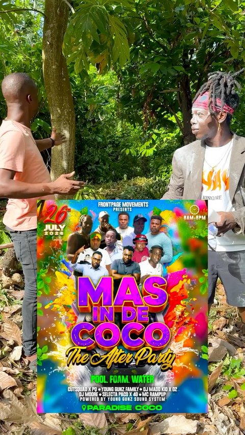 Event poster for MAS IN DE COCO: The After Party