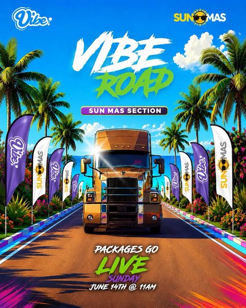 Event poster for Vibe Road