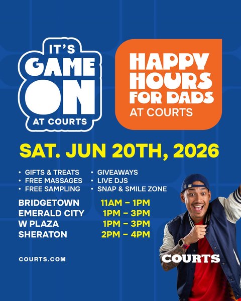 Event poster for Happy Hours For Dads