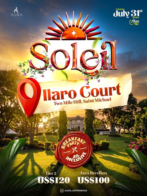 Event poster for Soleil