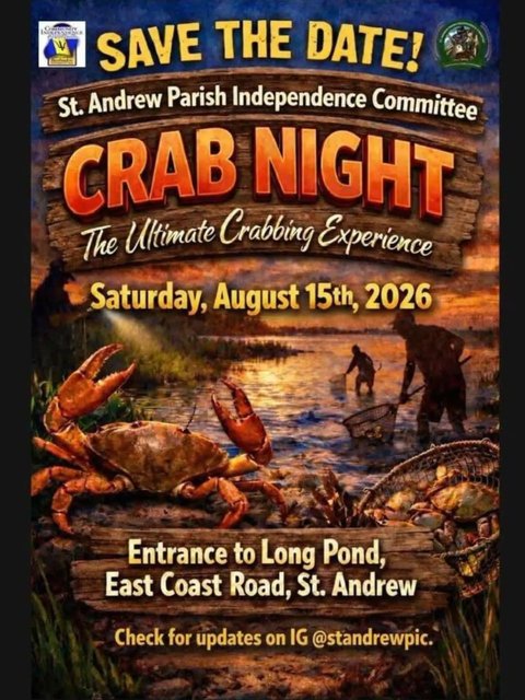 Event poster for Crab Night