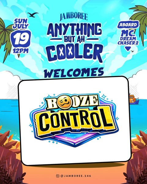 Event poster for Anything but Ah Cooler