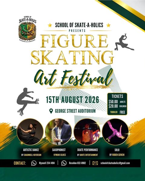 Event poster for Figure Skating Art Festival