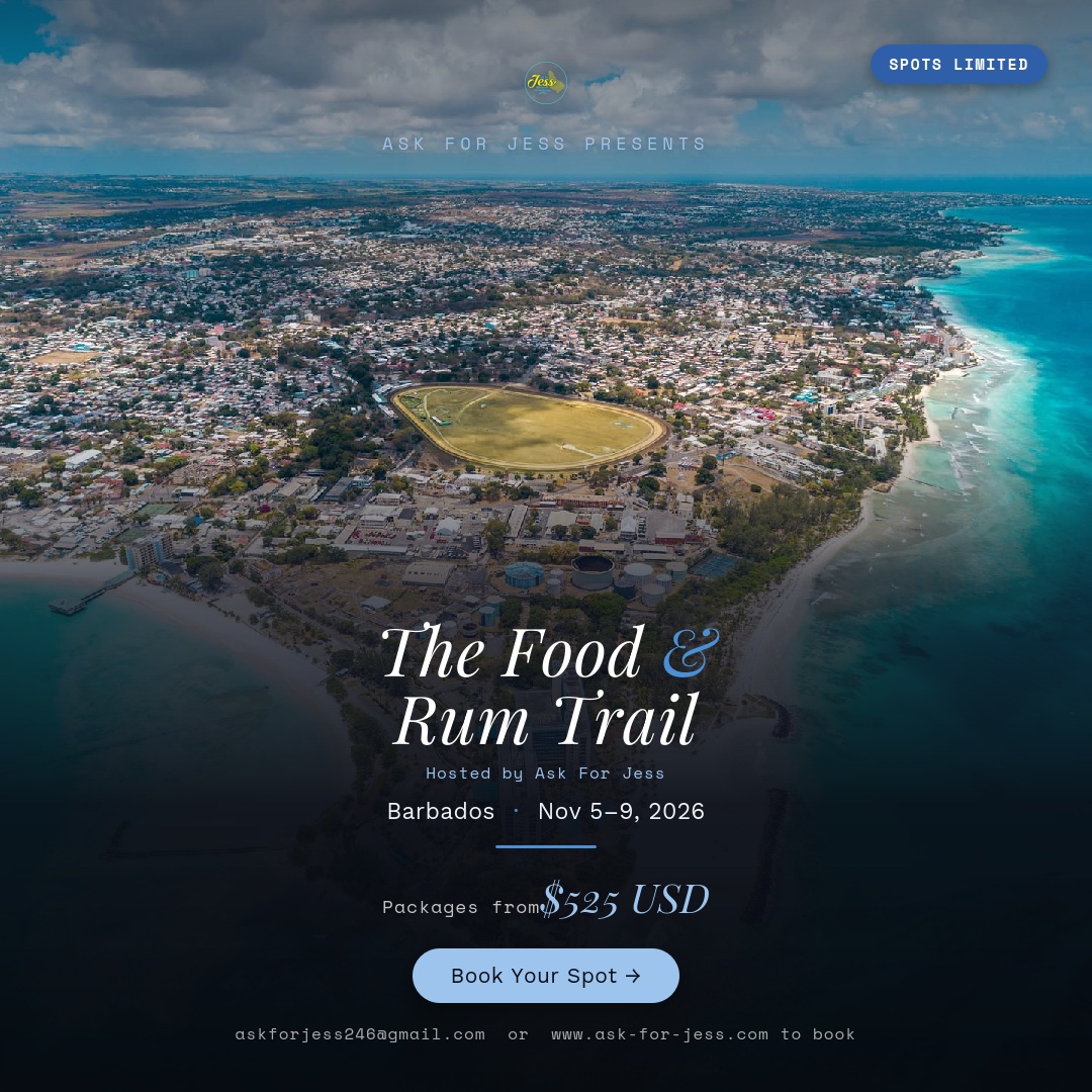 Event poster for The Food & Rum Trail