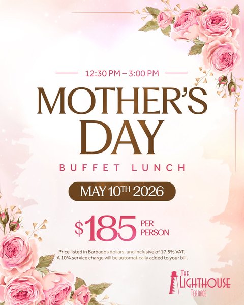 Event poster for Mother's Day Buffet Lunch