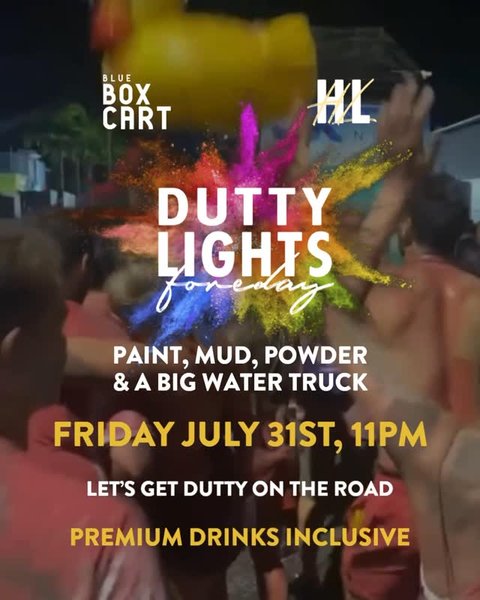 Event poster for Dutty Lights Foreday