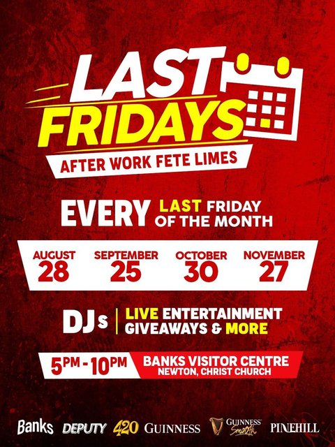 Event poster for Last Fridays - Back To School Reunion