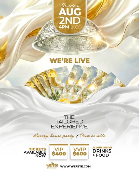 Event poster for The Tailored Experience