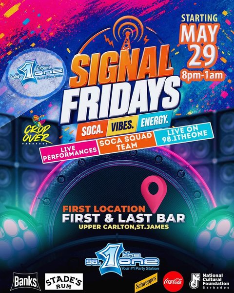 Event poster for Signal Fridays
