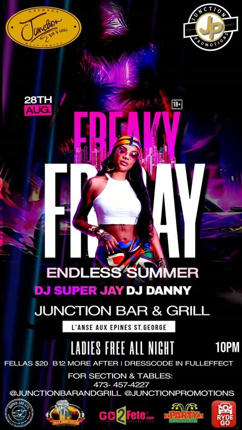 Event poster for Freaky Friday