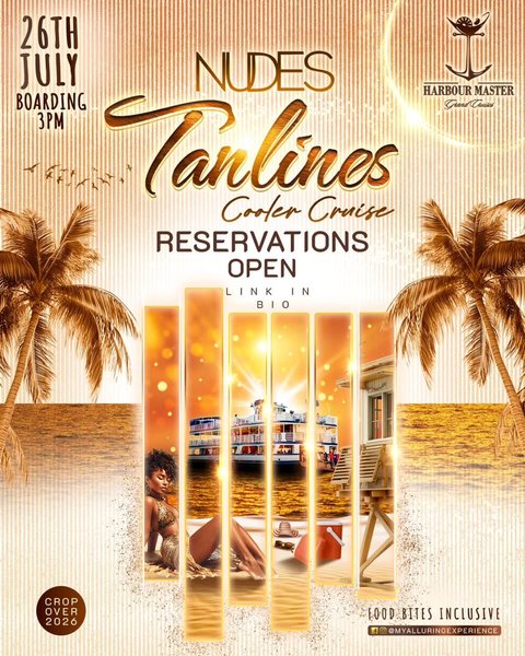 Event poster for Nudes Tanlines