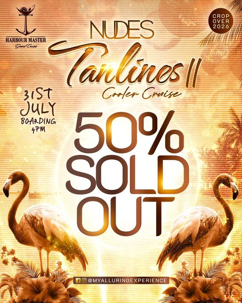 Event poster for NUDES TANLINES II