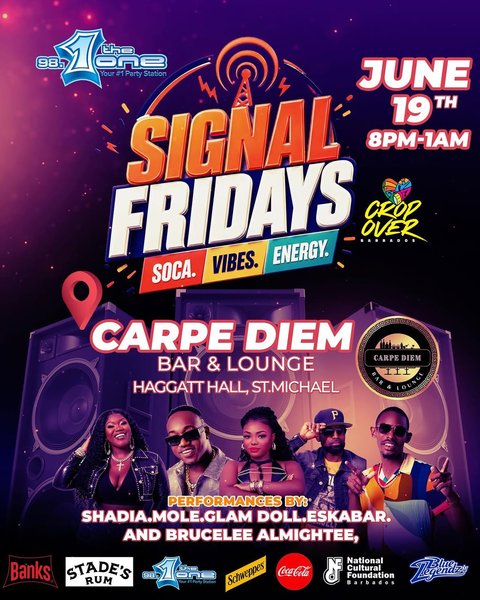 Event poster for Signal Fridays