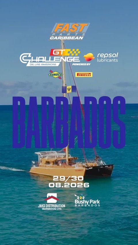 Event poster for GT Challenge de las Américas