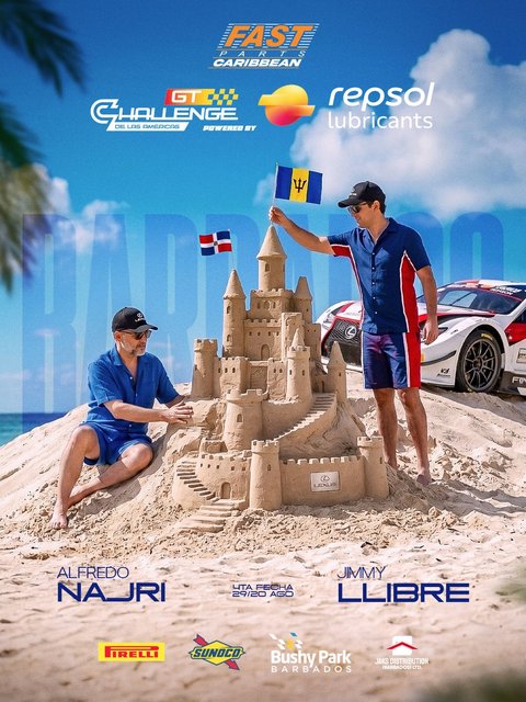 Event poster for GT Challenge Tour del Caribe 2026
