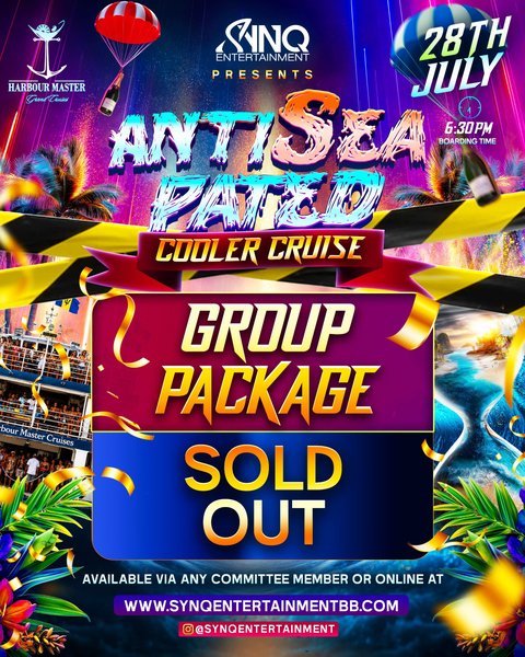 Event poster for AntiSEApated Cooler Cruise