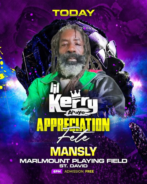 Event poster for Lil Kerry Appreciation Fete