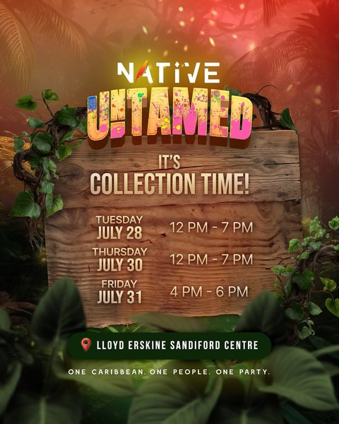 Event poster for NATIVE UNTAMED