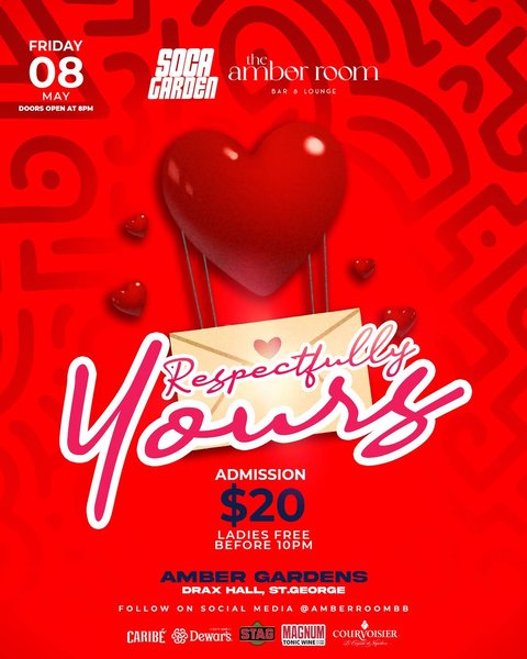 Event poster for Respectfully Yours