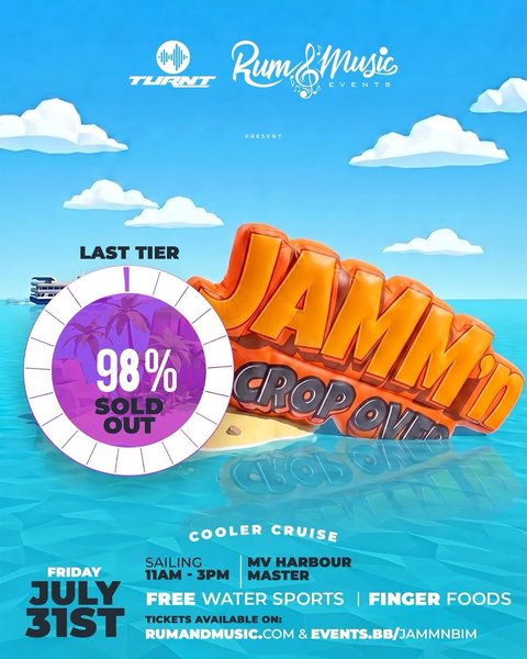 Event poster for Jamm'n Cruise
