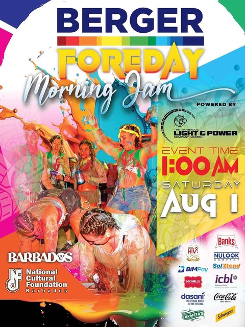 Event poster for Foreday Morning Jam