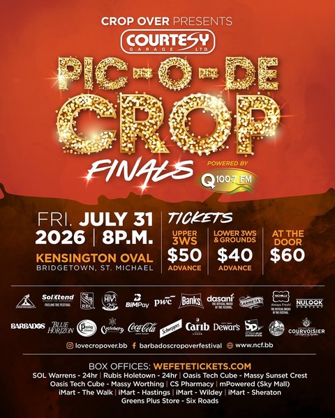 Event poster for Pic-O-De-Crop Finals