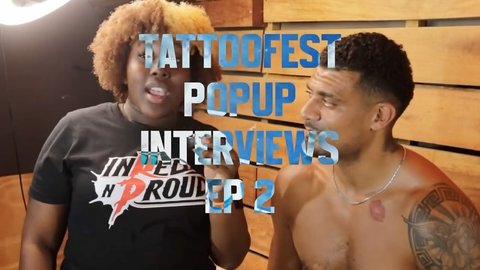 Event poster for Tattoo Fest Popup Interviews EP 2
