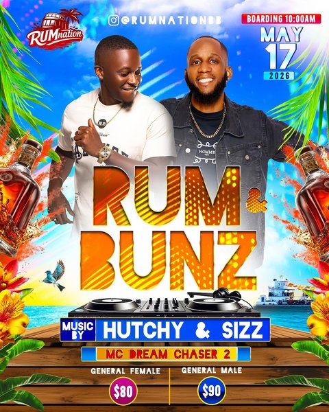 Event poster for Rum Bunz