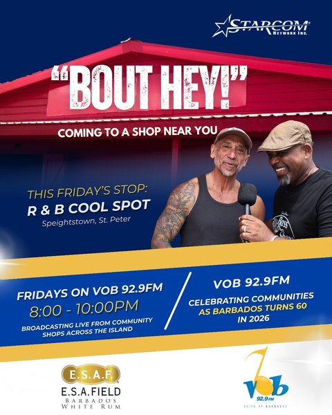 Event poster for Bout Hey!